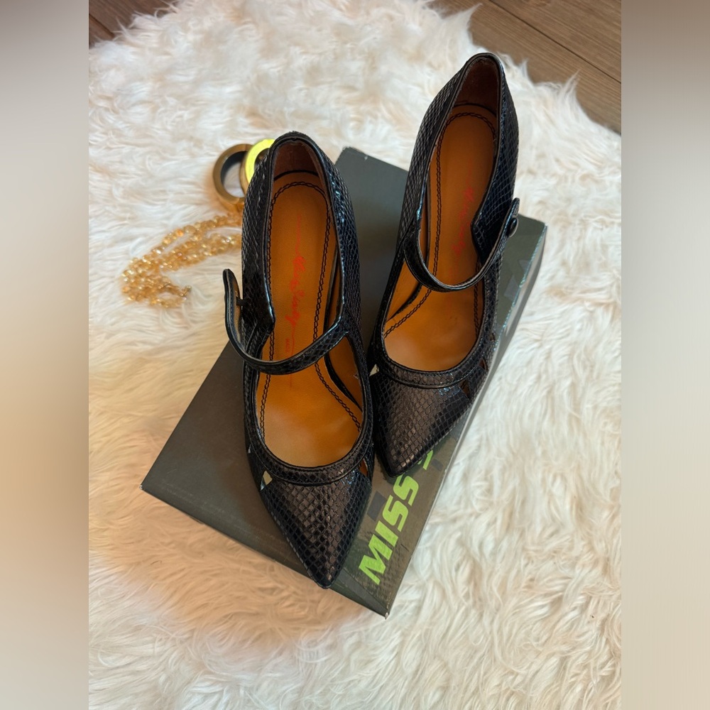 Miss Sixty Black Ester Dress Heel
